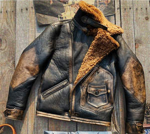 Veste en cuir d'agneau véritable unisexe formelle avec logo sur le devant - Design personnalisable de haute qualité - Product Image 2