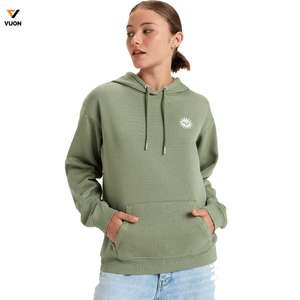 Vente en gros Tissu de haute qualité 320gsm-380gsm Sweat à capuche pour femme Impression décontractée Logo personnalisé Sweat à capuche - Product Image 5