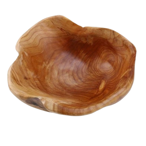 Bol décoratif de couleur brune bols à salade en bois massif grain d'acacia bols à fruits en bois fournisseurs de gros - Product Image 5