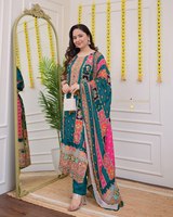 Salwar Kameez pakistanais pour femmes, tenues de fête, collection indienne, grandes tailles M à 10XL, FATEMA FASHION, séchage rapide, imprimé numérique, tout-en-un