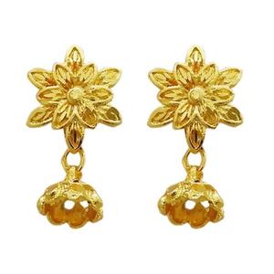 Kriaa Gold-Plated Zinc Alloy Dangler <b>Earrings</b> for Parties-1311707 <b>Cuff</b> Style - Product Image 1