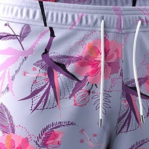 Short en coton Offre Spéciale pour hommes Design à motif solide Tailles XS/XSS Fermeture à la taille élastique Poches-en stock Short à sublimation - Product Image 5