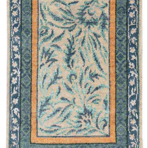 พรมทอมือที่ทันสมัยพรมสวดมนต์ขนสัตว์แท้และผ้าไหมซักได้พรมที่สวยงามสำหรับบ้านโรงแรมและร้านอาหารสำหรับวัยรุ่น - Product Image 1