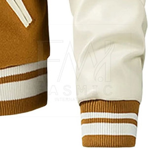 Chaqueta Letterman Ligera Personalizada para Hombre, Estilo Pekín, con Mangas Largas de Color Sólido, Forro de Lona y Felpa para Invierno, Logotipo Personalizado - Product Image 4
