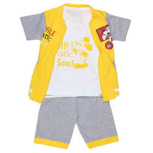 Traje de 3 Piezas para Niño - Amarillo - Product Image 1