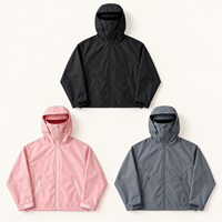 Blouson d'hiver à capuche personnalisé pour homme, de haute qualité, avec fermeture éclair, imperméable, respirant, réversible, streetwear