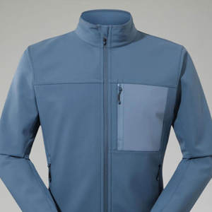 Chaqueta Softshell de Diseño Personalizado Ryan Pro Gear para Hombre, Colores Sólidos Personalizados, Tela Transpirable con Logotipo Personalizado, Antibacteriana - Product Image 2