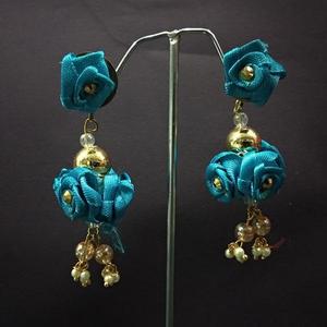 Urthn Vintage diseño Floral colgante pendientes de moda 1313439A mariposa flor gota pendientes perla piedra principal religiosa - Product Image 1