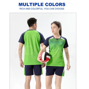 Uniforme de volley-ball respirant sur mesure, service OEM, haute performance, couleur et logo personnalisés, unisexe adulte, 100% polyester - Product Image 3