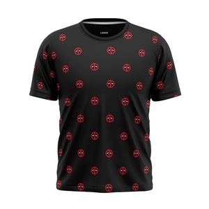 T-shirt d'été en coton lourd personnalisé unisexe Vêtements surdimensionnés pour hommes - Product Image 5