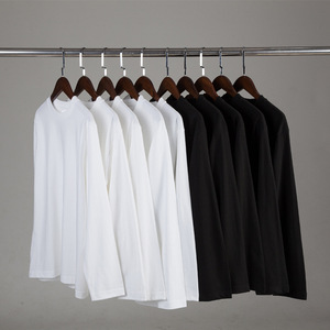 Camiseta de manga larga extragrande personalizada 100% algodón transpirable y protección solar - Product Image 1