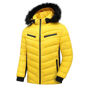 Veste d'hiver chaude d'extérieur Veste matelassée en duvet Vente directe d'usine Veste matelassée à bulles pour hommes - Product Image 1