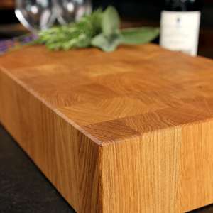 Planche à découper rectangulaire en bois et plateau de service de 12 mm d'épaisseur - Durable et compatible lave-vaisselle - Product Image 3