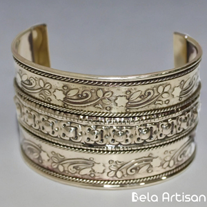 ต่างหูระย้าสร้อยข้อมือทองสัมฤทธิ์โบราณทำด้วยมือของผู้หญิงเครื่องประดับแฟชั่นสำหรับงานเลี้ยง - Product Image 6