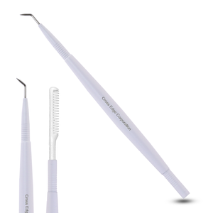 Herramienta Profesional para Lifting de Pestañas, Separador de Extensiones de Pestañas, Punta Fina de Acero Inoxidable, Herramienta Duradera para Salón de Belleza y Pestañas - Product Image 1