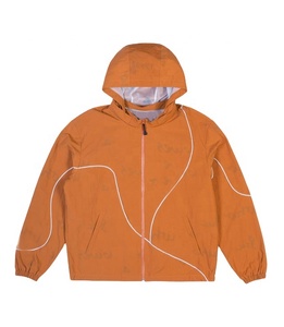 Chaqueta Deportiva Personalizada con Cierre, Estilo Retro, Forro de Malla, Ligera, de Nailon, Cortavientos para Hombre - Product Image 1