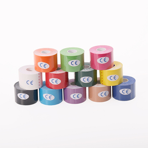 Cinta deportiva de 5cm de colores mezclados, cinta de kinesiología para muslos - Product Image 1