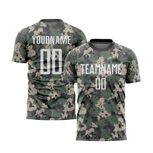 Camisetas de Fútbol Personalizadas 2025 de Secado Rápido, Transpirables, con Patrón de Sublimación, Jersey de Fútbol de Poliéster - Product Image 3