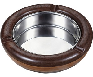 Cenicero Clásico de Madera de Mango Marrón para Amantes de los Cigarros - Fácil de Limpiar, Opción de Logotipo Personalizado, Regalo Perfecto para Hombres y Aficionados a los Cigarros - Product Image 6