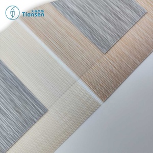 Exquisite Cool <strong>Grey</strong> Built-In Plain Zebra <strong>Blinds</strong> &amp; <strong>Roller</strong> Shades Polyester Eco-Friendly Anti-UV for Modern Home Office Use - Product Image 4