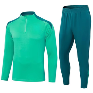 Doux et confortable léger coupe ajustée imprimé solide ensemble de survêtement de sport respirant séchage rapide combinaison d'entraînement logo personnalisé - Product Image 3