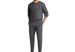 Pantalon de jogging décontracté surdimensionné respirant avec cordon de serrage, personnalisé, style streetwear, uni, pour l'hiver, 52% coton 48% polyester, vente en gros - Product Image 4