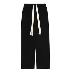 Premium High Quality <b>Men's</b> Sweat Pants Fleece <b>Trousers</b> Custom Pockets Drawstring Sweat Pants Casual <b>Men's</b> <b>Flared</b> Oversized - Product Image 2