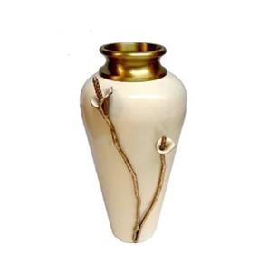 Florero de metal chapado en cobre para bodas florero de nuevo diseño a precio al por mayor última maceta - Product Image 3