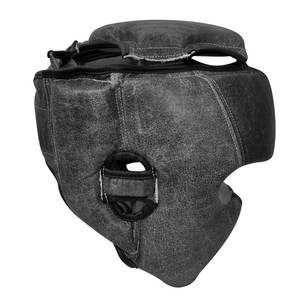 Protector de cabeza de cuero de diseño personalizado de alta calidad, venta completa, Equipo de Boxeo MMA con patrón impreso, protección de entrenamiento físico - Product Image 4