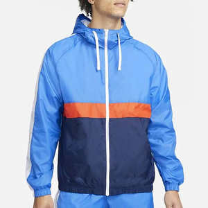 Pantalon d'entraînement pour hommes Survêtement coupe-vent en polyester avec fermeture éclair Survêtements en nylon vierge les plus vendus Ensembles élégants de grande taille - Product Image 4