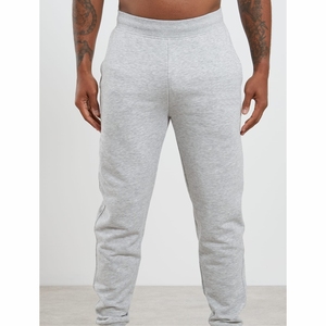 2025 Lightweight Men's High-Waist Casual Pants Breathable Drawstring Anti-Wrinkle <b>Plain</b> Dyed <b>Canvas</b> Trouser - Product Image 1