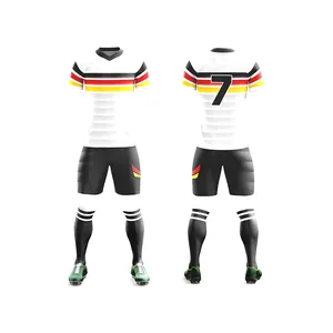 Camisetas de fútbol para niños, conjuntos de ropa de fútbol para hombres y niños, uniformes de fútbol de manga corta para niños, camisetas de chándal de fútbol para niños y adultos