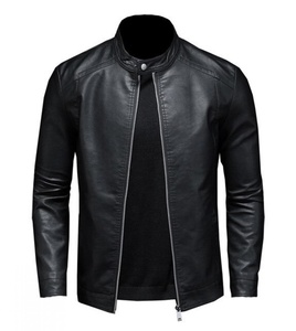 Vestes en cuir véritable pour motocyclette à la mode personnalisées coupe normale en cuir de qualité supérieure pour homme - Product Image 3