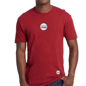 Bella Canvas Mens Crewneck Tri-blend Camiseta de manga corta Camiseta Sólido Naranja Logotipo personalizado Camisetas unisex - Product Image 3