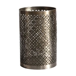 Bougeoir en métal gris mat antique Laeve Design haute qualité Table Votive Top Home Decor - Product Image 3