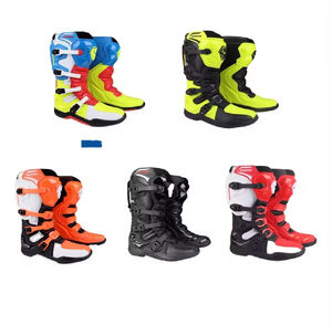 Nouvelles bottes de moto de course en cuir respirant de qualité supérieure, style tendance, prix de gros, vêtements de course moto et automobile - Product Image 3
