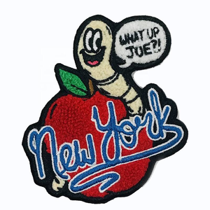 Parches de Chenilla Bordados Personalizados al por Mayor, Parches de Letras Bordadas en 3D para Planchar en Prendas - Product Image 5