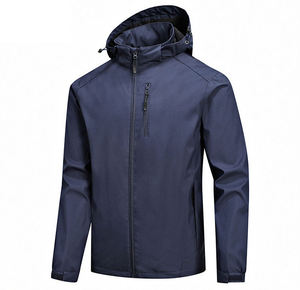 Haute qualité personnalisé hommes automne fermeture éclair polaire sweats à capuche respirant brodé 100% coton couleurs et Logo personnalisés - Product Image 6