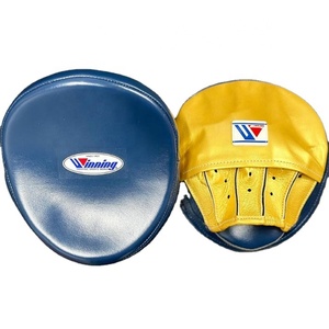 Pads d'entraînement de haute qualité en cuir véritable pour la boxe, le Muay Thai et le kickboxing – Mitaines souples pour la cible de frappe - Product Image 1