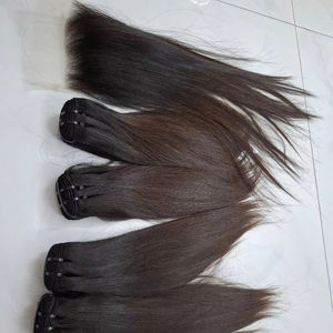 2025ผมต่อผมสีน้ำตาลเวียดนามสี2โทนลูกไม้ HD 5x5 6x6ปิด8-12นิ้ว - Product Image 1