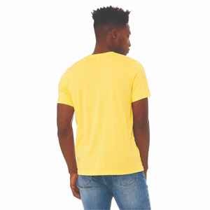 เสื้อยืดคอกลมแขนสั้นทรงปกติสำหรับผู้ชาย ผ้าฝ้าย 100% หนัก 320 กรัม ผ้าถักเรียบสไตล์ฤดูหนาว - Product Image 1