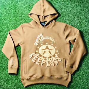 Sweat à capuche surdimensionné de luxe pour hommes sweat à capuche lourd 400gsm 100% coton pull sweat Logo personnalisé sweat à capuche en éponge française 460 Gsm - Product Image 3