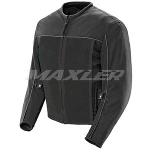 เสื้อแจ็กเก็ตขี่มอเตอร์ไซค์สำหรับผู้ชาย, เสื้อแจ็กเก็ตกันน้ำระบายอากาศได้ดีถอดออกได้สำหรับฤดูร้อน - Product Image 1