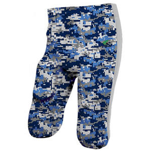 Maillot de football américain respirant Logo de l'équipe personnalisé uniforme de pratique de vêtements de sport Kit de sublimation à manches courtes à séchage rapide coupe ajustée - Product Image 3