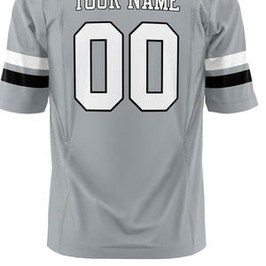 เสื้อกีฬาผ้าโพลีเอสเตอร์ระบายอากาศสำหรับผู้ชายเสื้อกีฬาผ้าซับเหงื่อแห้งเร็วชุดเล่นกีฬาผลิตตามสั่ง - Product Image 2