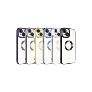 Coque en silicone lilas Netzy SAFA Omega Series pour iPhone 15 13 Pro Max - Protection de l'appareil photo et fenêtre pour logo personnalisé - Product Image 2