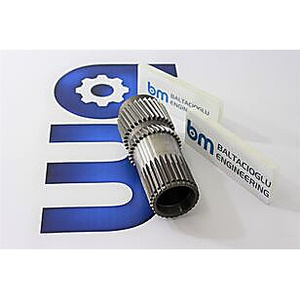 Arbre de turbine Baltacioglu 151.00232410 pour transmission automatique de bus, pièce de rechange de remplacement pour le marché secondaire - Product Image 1