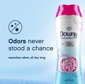 Downy In-Wash <b>Laundry</b> Scent Booster <b>Beads</b>, Cool Cotton, 18.2 oz - Product Image 2