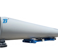 Chariot de transfert hydraulique 200 tonnes 2026 avec roues en caoutchouc et contrôle de vitesse VFD pour la manutention de tours éoliennes, de pipelines et de récipients sous pression