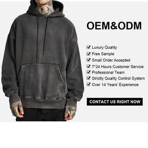 Sweat-shirts à capuche en coton confortables et douillets 2025, manches longues, hiver, écologiques, séchage rapide, personnalisables, pulls décontractés, impression numérique personnalisée - Product Image 2